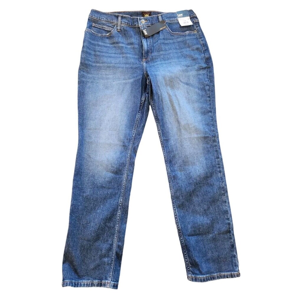 Lee For Premium Quality Heritage Jeans‎ Women’s Size 18M Blue Slim Straight